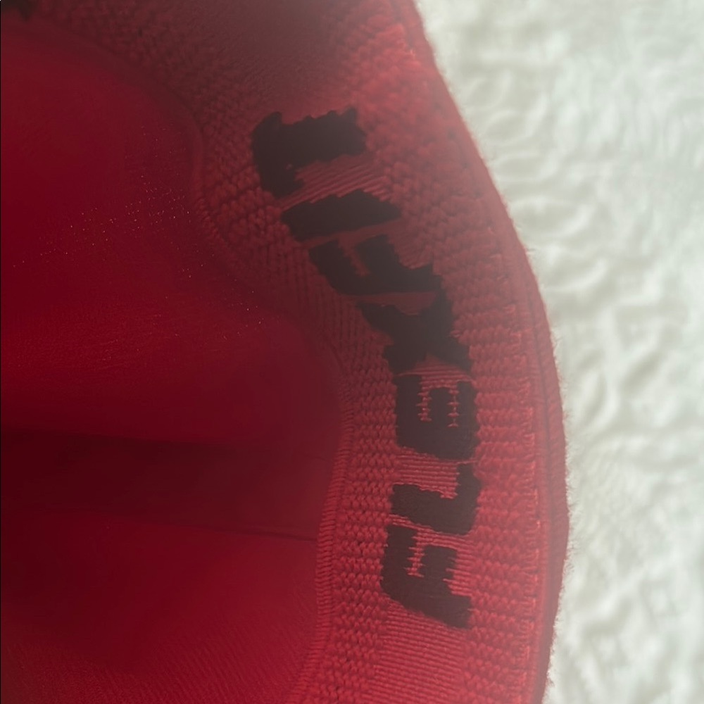 Red Racing Cap - Picture 3 of 5